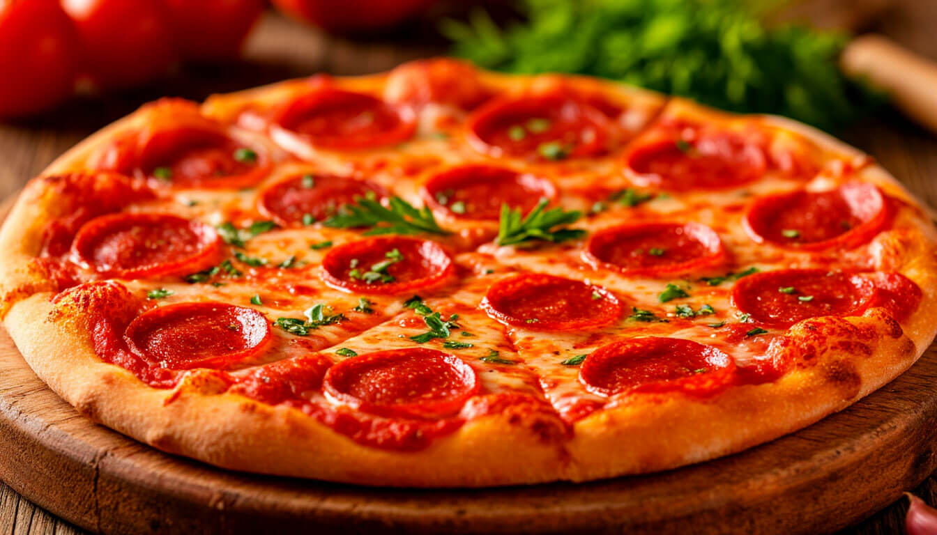 Spicy Inferno Pizza