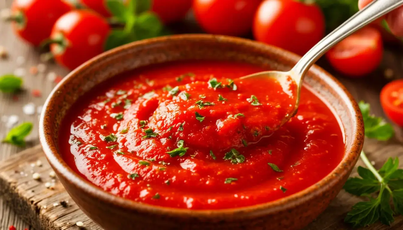 Sauce making